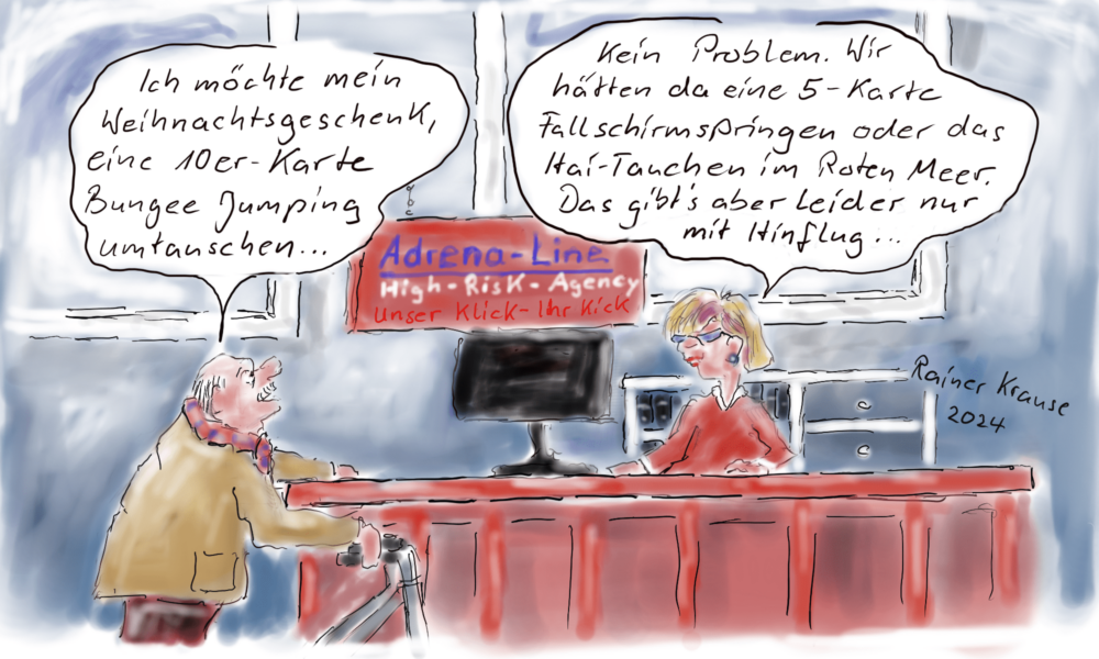 Alle Jahre wieder-Fröhliches Umtauschen Alle Jahre wieder-Fröhliches Umtauschen