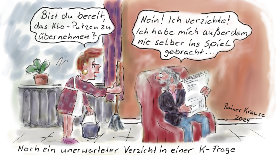 Bei K-Fragen am besten immer verzichten Bei K-Fragen am besten immer verzichten