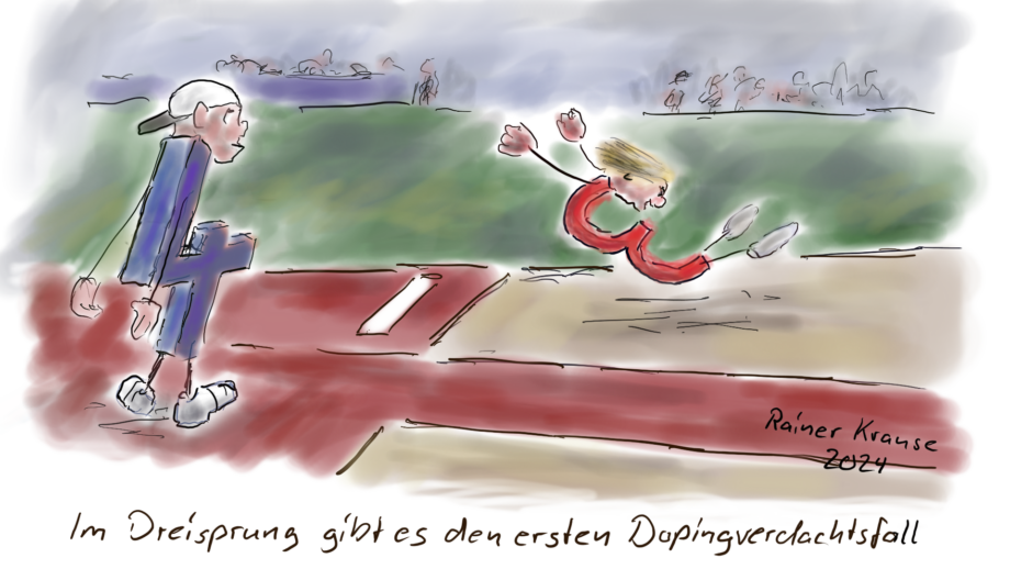 Dopingverdachtsfall im Dreisprung Dopingverdachtsfall im Dreisprung