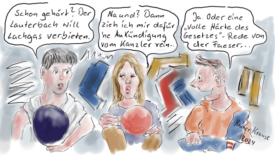 Es droht das Lachgasverbot Es droht das Lachgasverbot