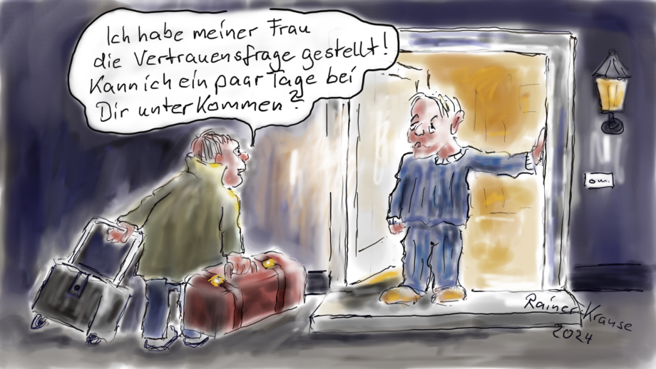 Folgen der Vertrauensfrage Folgen der Vertrauensfrage