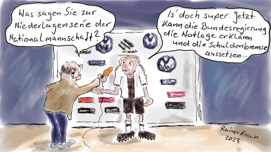 Fußballnationalmannschaft und Schuldenbremse Fußballnationalmannschaft und Schuldenbremse