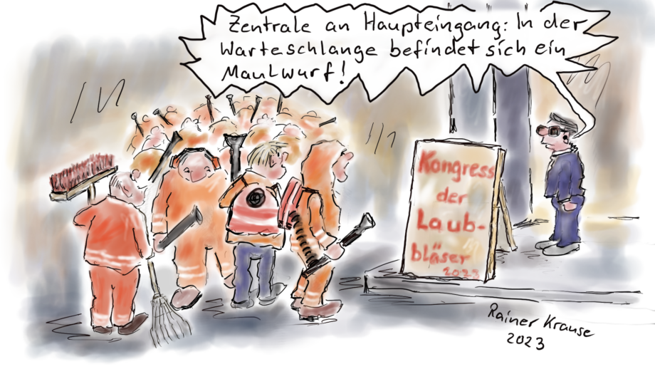 Kongress der Laubbläser Kongress der Laubbläser