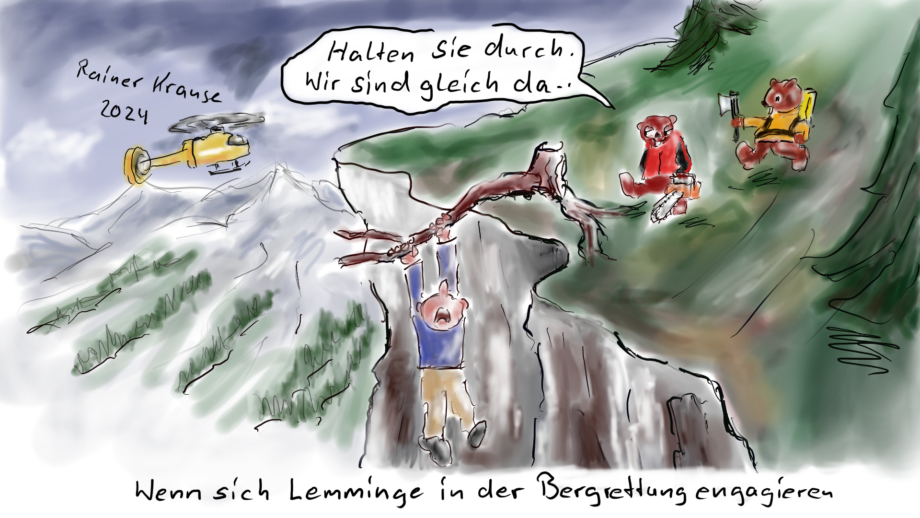 Lemminge in der Bergrettung Lemminge in der Bergrettung
