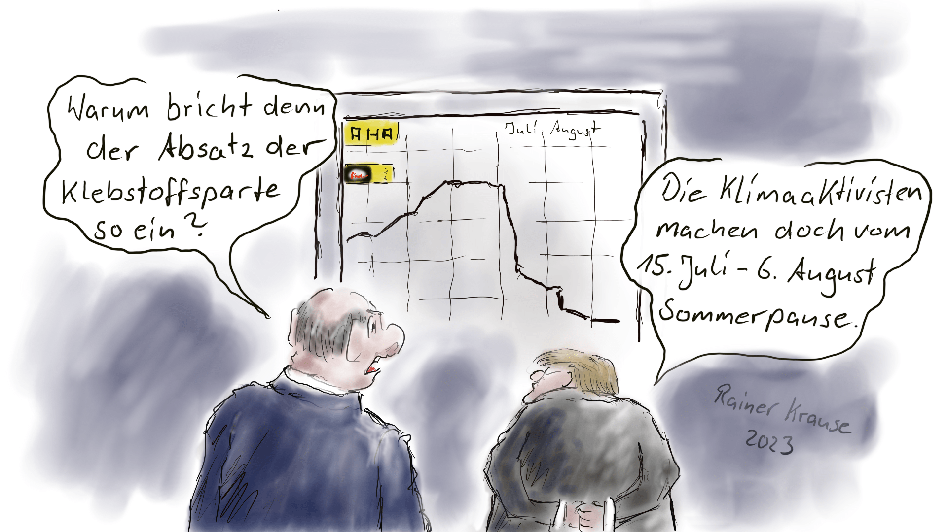 Sommerpause der Klimaaktivisten Sommerpause der Klimaaktivisten