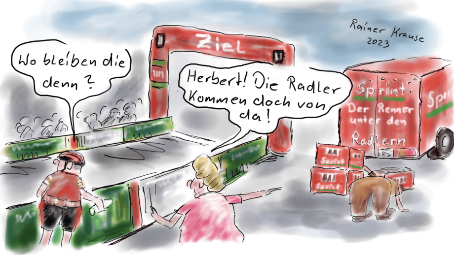 Tour de France und Radler Tour de France und Radler