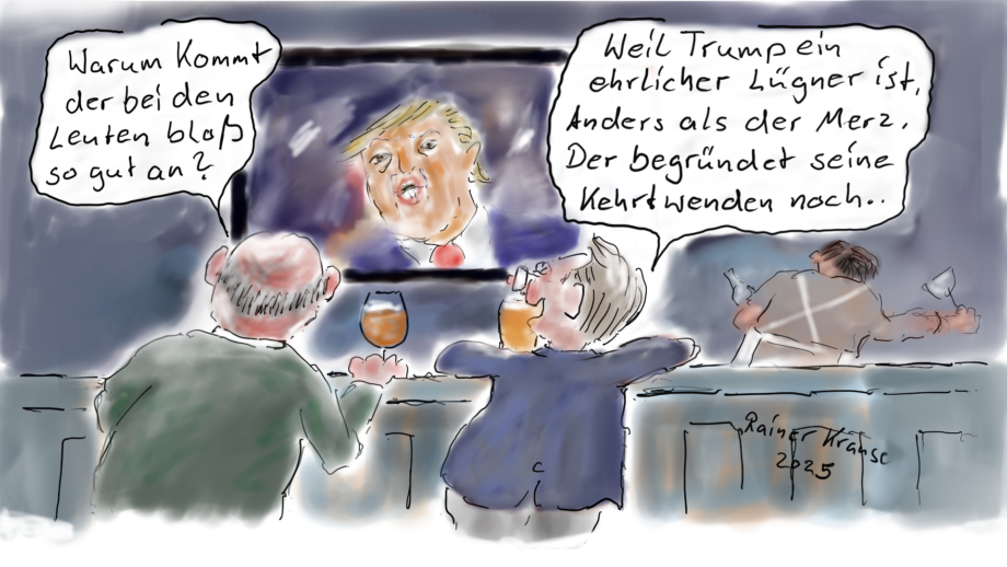 Trump, der ehrliche Lügner Trump, der ehrliche Lügner