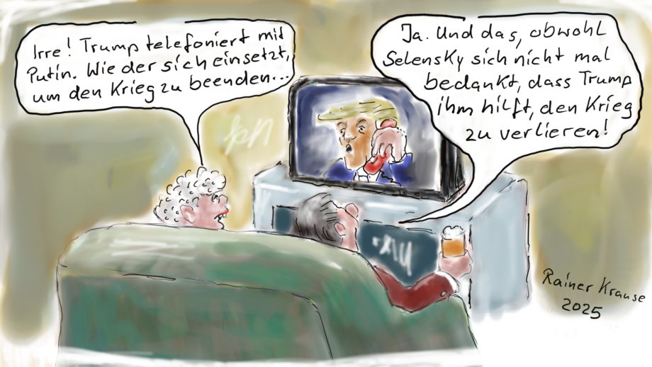 Trump telefoniert mit Putin Trump telefoniert mit Putin