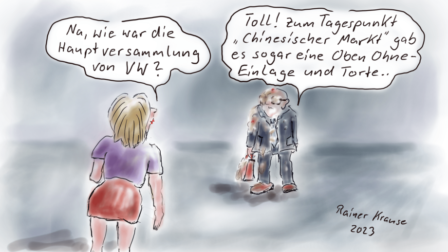 Volkswagen und der chinesische Markt Volkswagen und der chinesische Markt