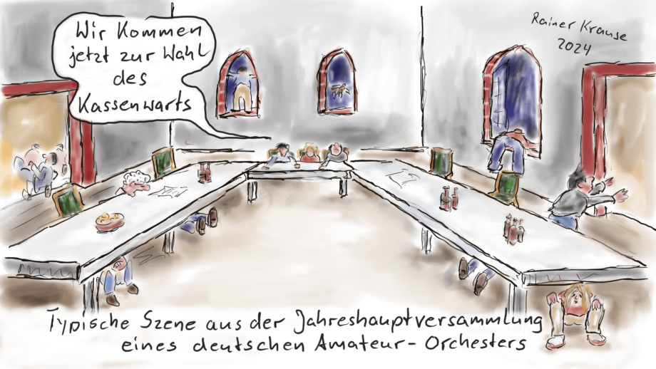 Wahl des Kassenwarts Wahl des Kassenwarts