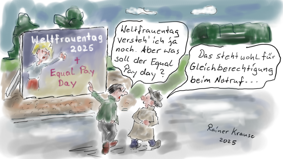 Weltfrauentag und Equal Pay Day Weltfrauentag und Equal Pay Day