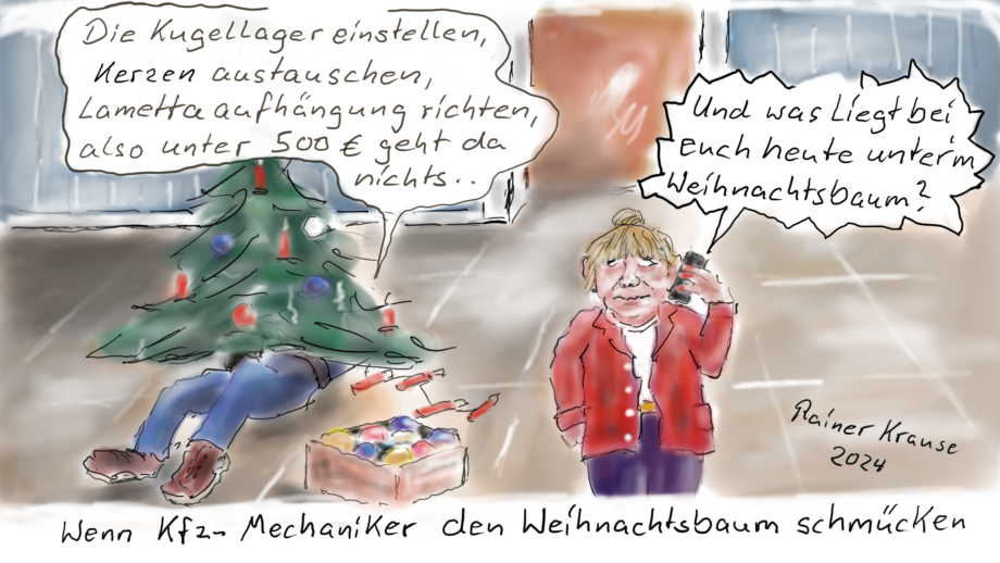 Wenn einen auch an Weihnachten der Job nicht loslässt Wenn einen auch an Weihnachten der Job nicht loslässt