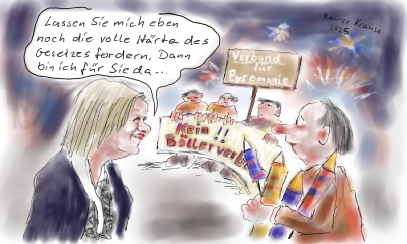 Wird auch 2025 gern gefordert-Die volle Härte des Gesetzes Wird auch 2025 gern gefordert-Die volle Härte des Gesetzes