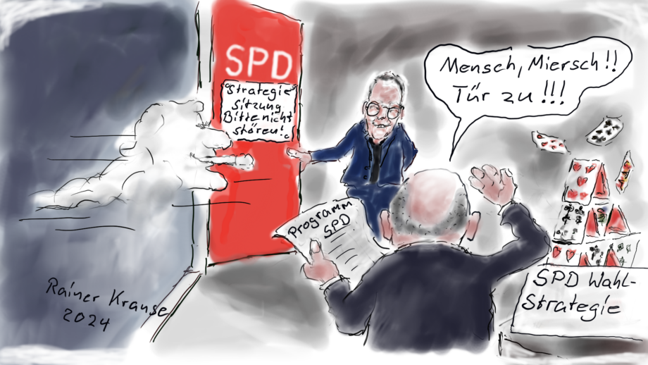 Zugluft in der SPD-Zentrale Zugluft in der SPD-Zentrale