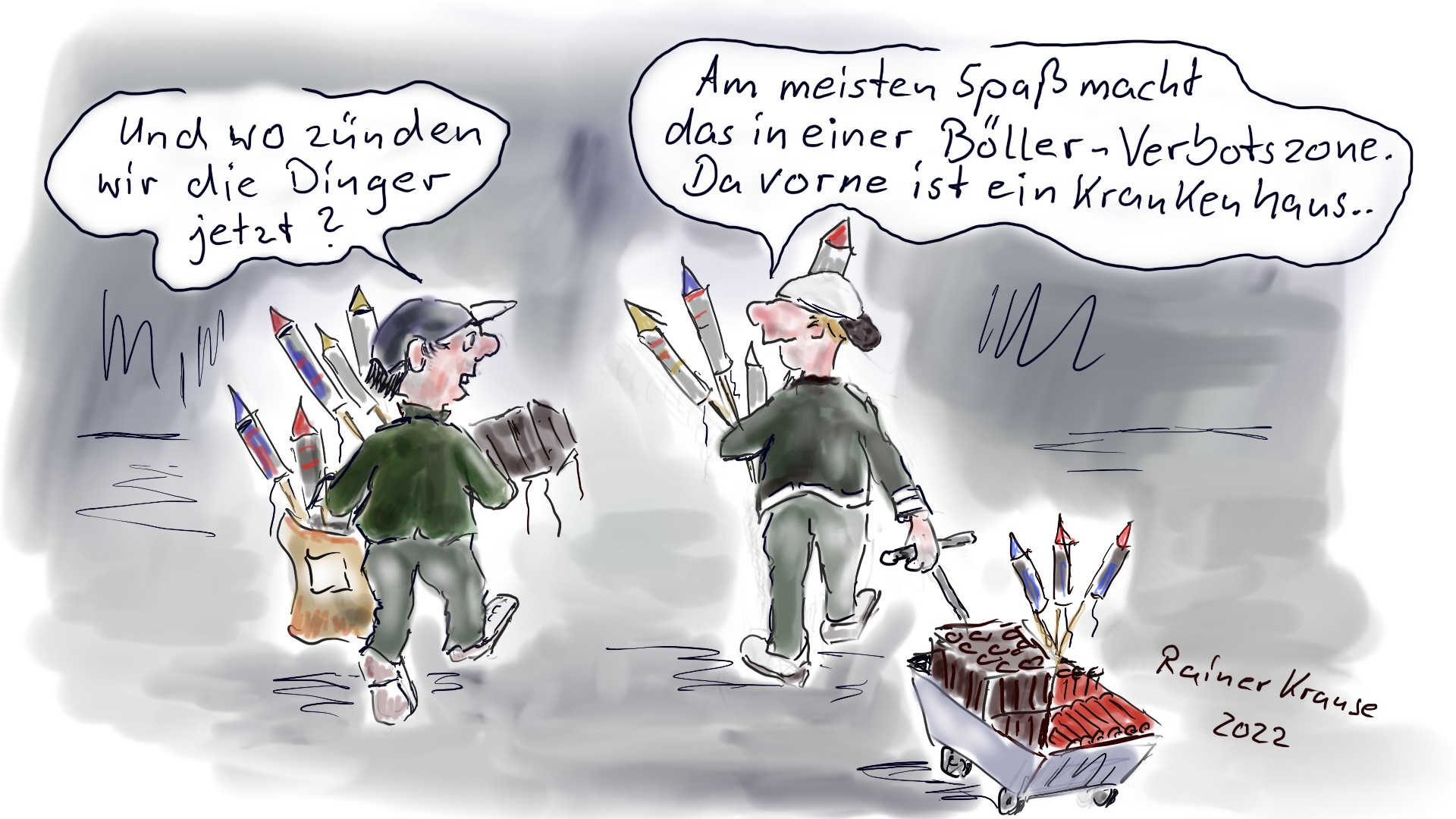 Die Böellerverbotszone Die Böellerverbotszone