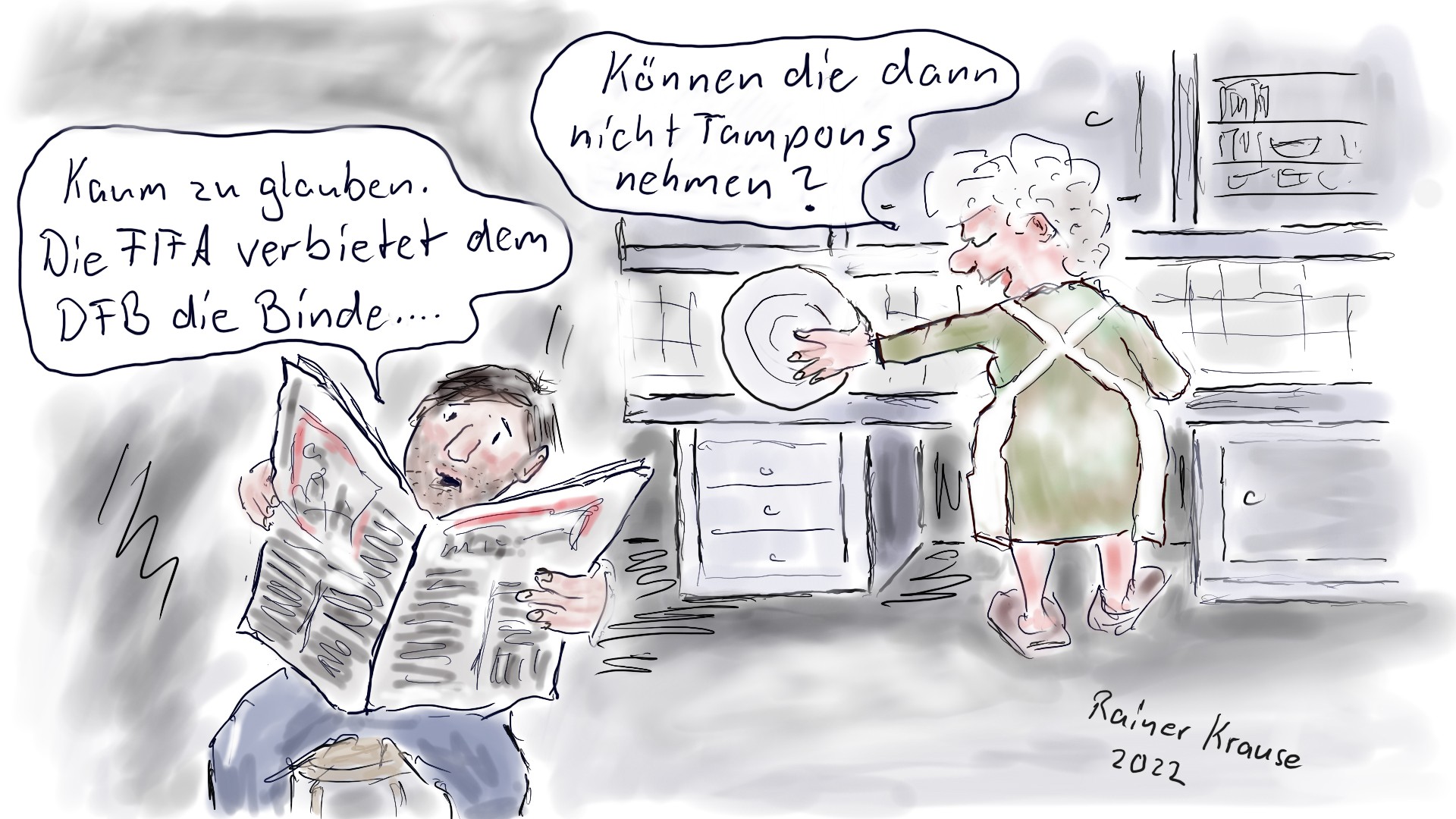 Die FIFA verbietet die Binde Die FIFA verbietet die Binde