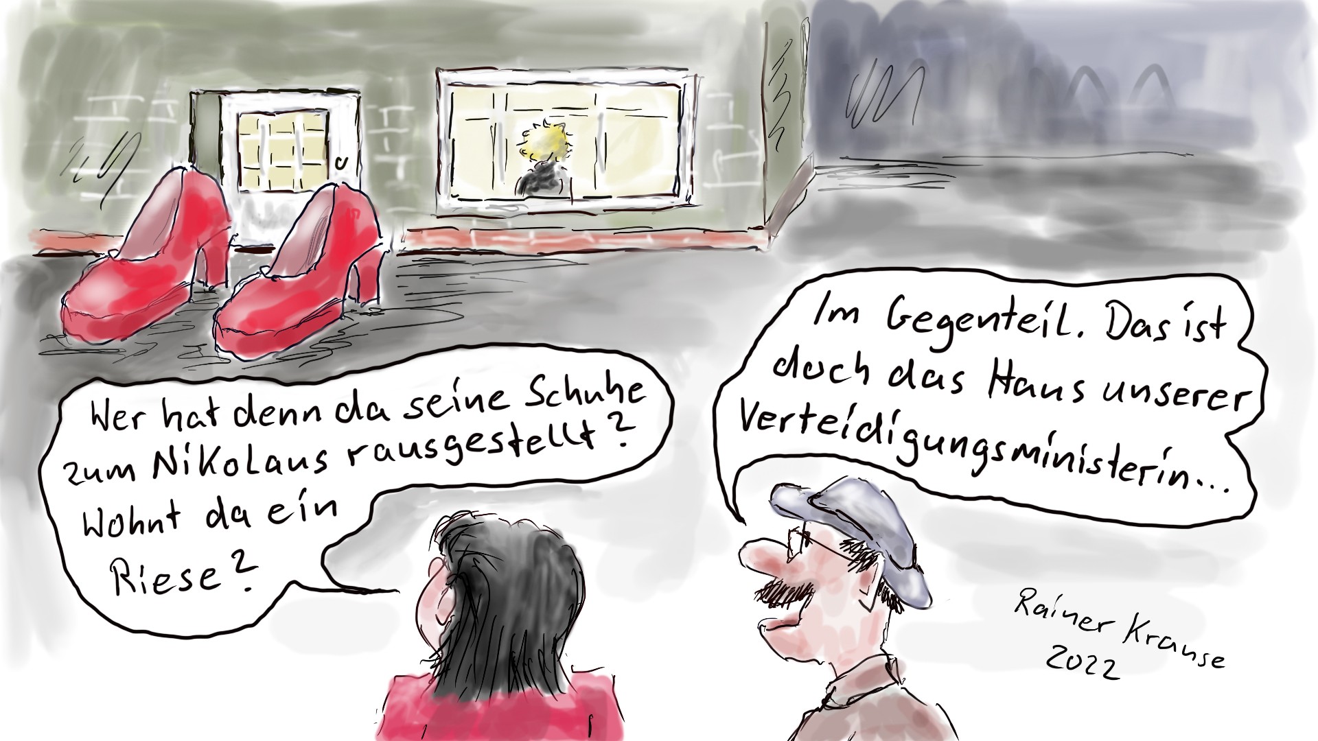 Nikolaus und zu große Schuhe Nikolaus und zu große Schuhe